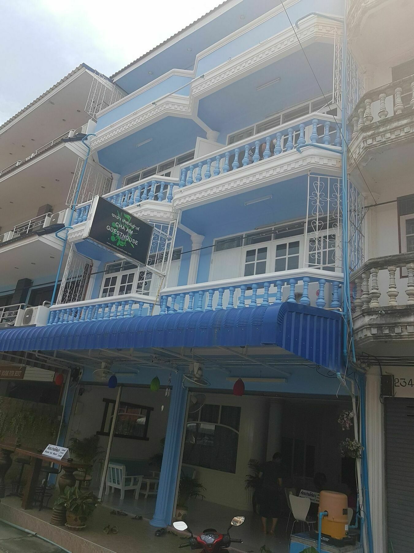 Chaam Guesthouse Cha-Am Exterior photo